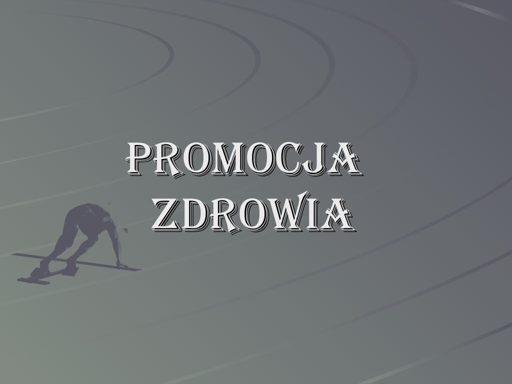 Promocja Zdrowia W środowisku Pracy
