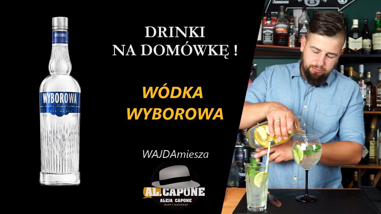 Proste Drinki z wódki WYBOROWEJ, DRINKI NA DOMÓWEKĘ Wajda Miesza Proste Drinki Z Wodka I Limonka