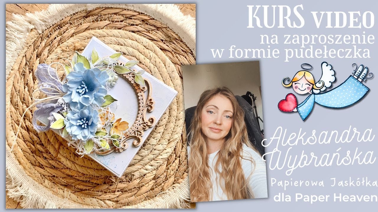 Proste i efektowne zaproszenie w formie pamiątkowego pudełeczka - kurs Jak Zatytułować Zaproszenie Dla Księdza