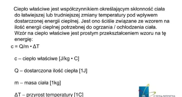 Proste wyjaśnienie: Przemiany energii w zjawiskach cieplnych Sprawdzian Energia W Zjawiskach Cieplnych