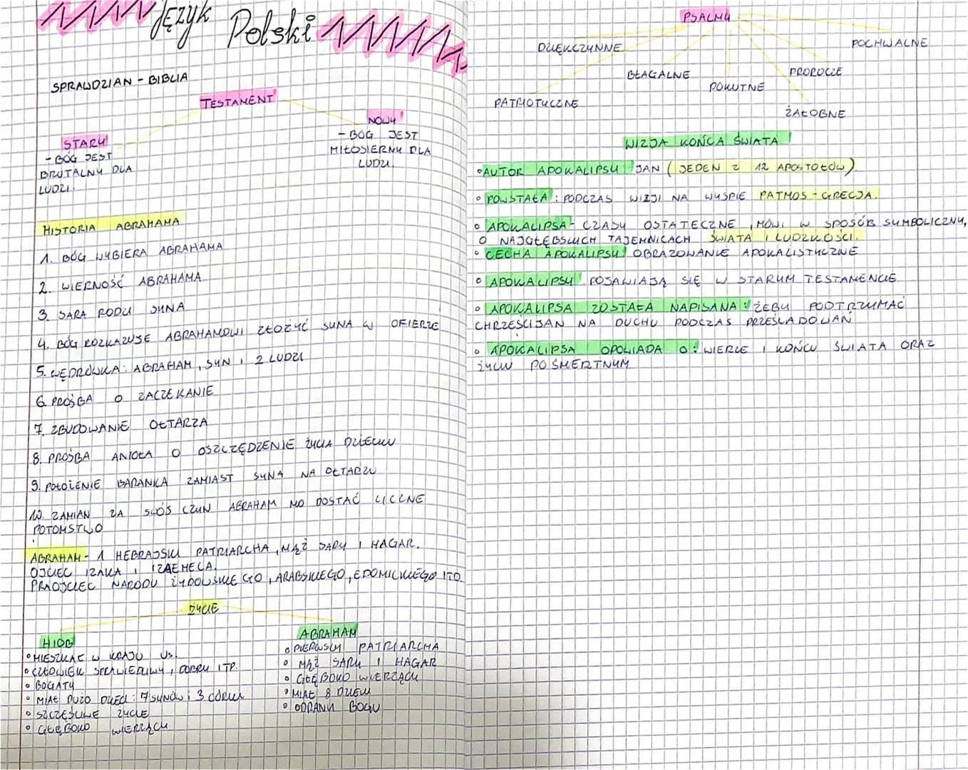 Test Z Biblii Liceum Z Odpowiedziami