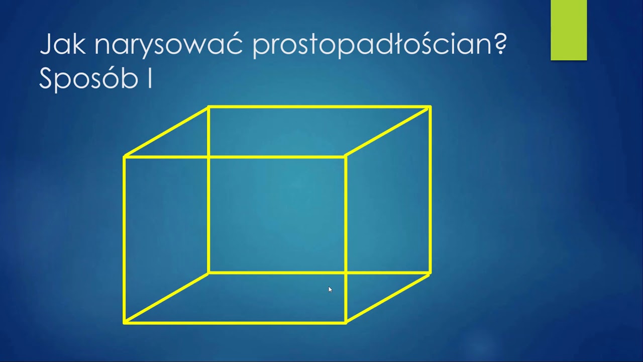 Prostopadlosciany I Szesciany Test Klasa 4