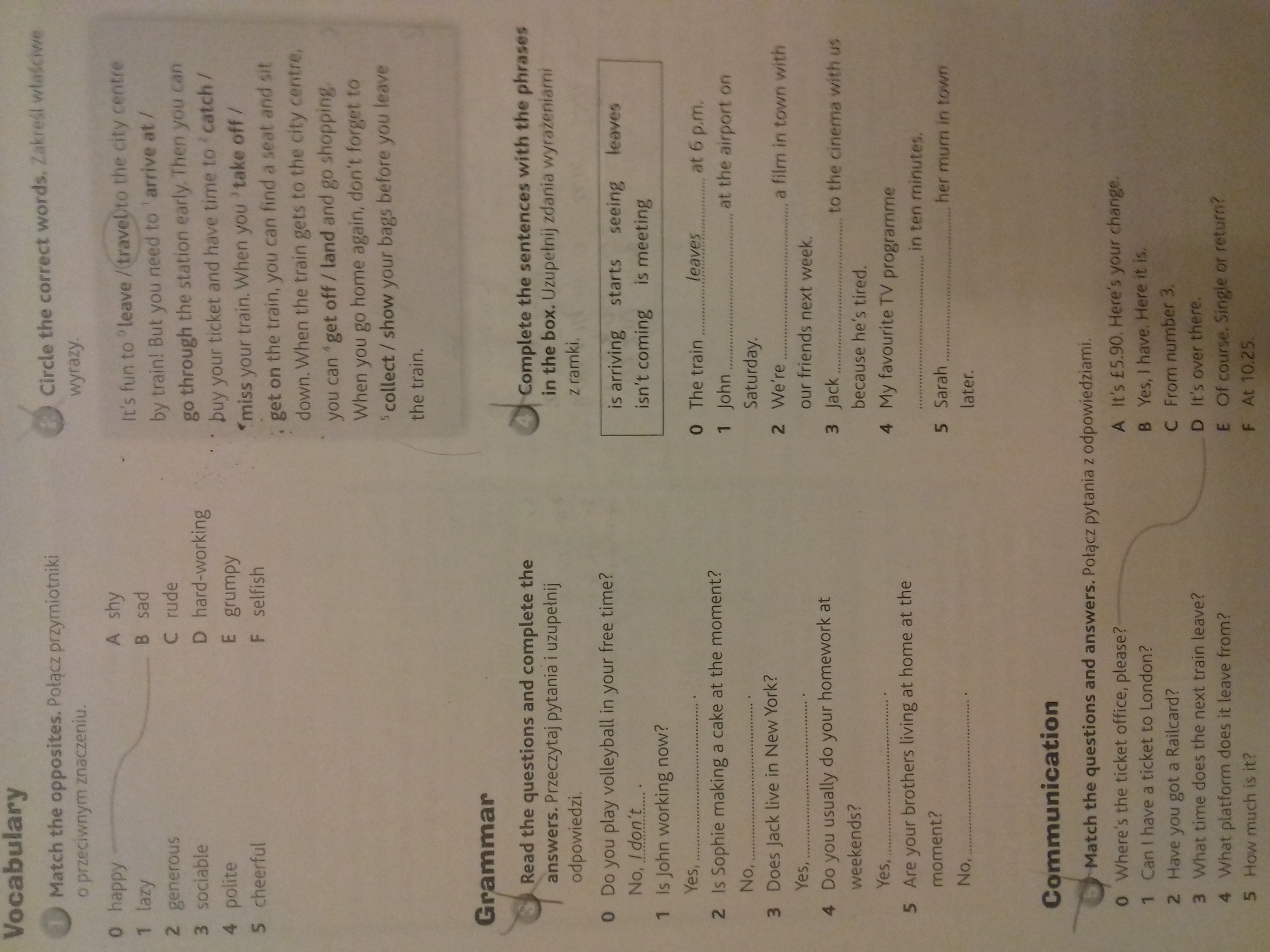 Proszę na jutro angielski klasa 6 Zad.2,3,4,5 str.14 - Brainly.pl Angielski Test C Klasa 6