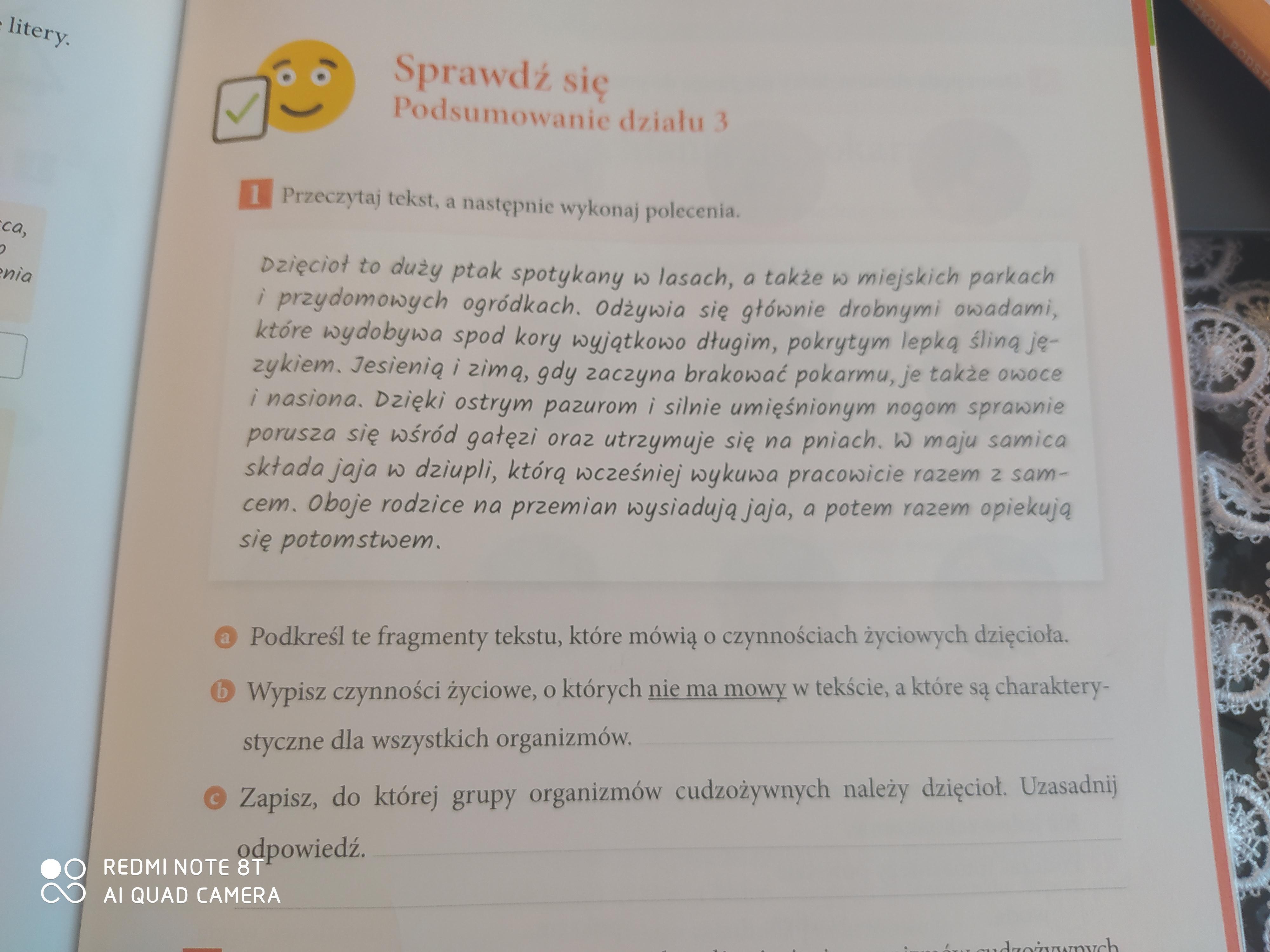 Przeczytaj tekst a następnie wykonaj polecenia. - Brainly.pl Przeczytaj Tekst A Następnie Wykonaj Polecenia