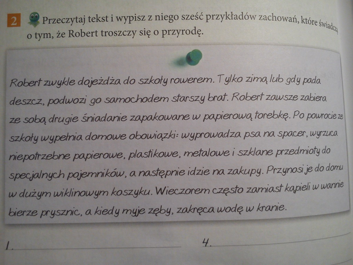 Przeczytaj tekst i wypisz z niego sześć przykładów zachowań które Przeczytaj Podany Email Wypisz Z Niego Przysłówki