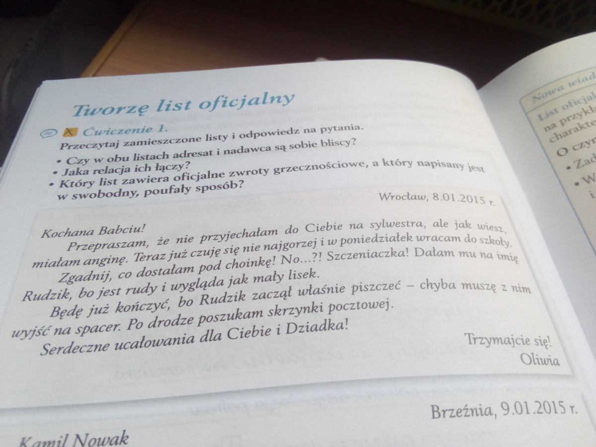 Przeczytaj zamieszczone listy i odpowiedz na pytania. - Brainly.pl Przeczytaj Sprawozdanie Z Wycieczki I Odpowiedz Na Zamieszczone Pytania