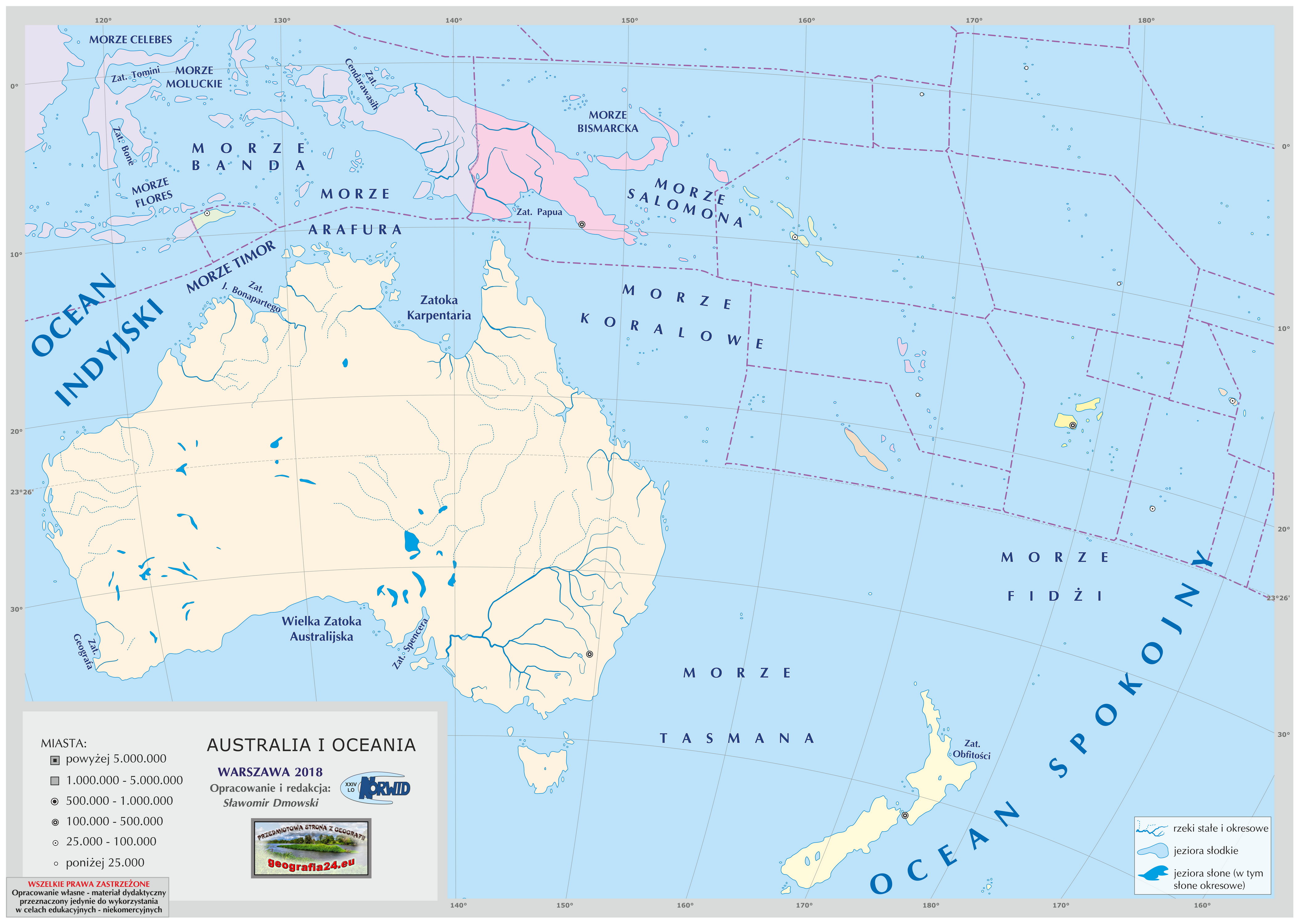 Przedmiotowa Strona z Geografii Geografia Klasa 8 Australia I Oceania