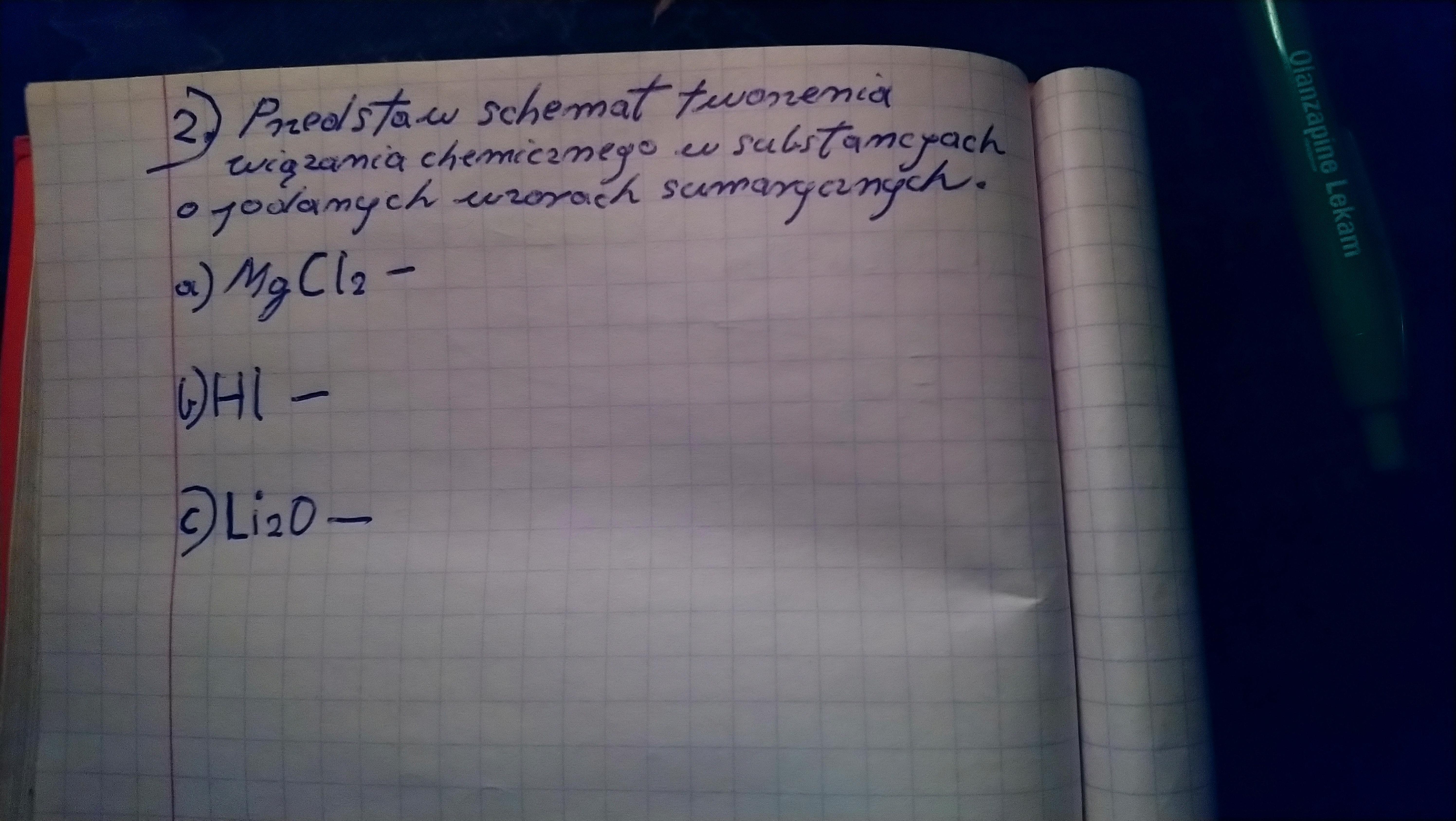 "Przedstaw schemat tworzenia wiązania chemicznego w substancjach o Przedstaw Sposób Tworzenia Wiązania Chemicznego W Cząsteczkach