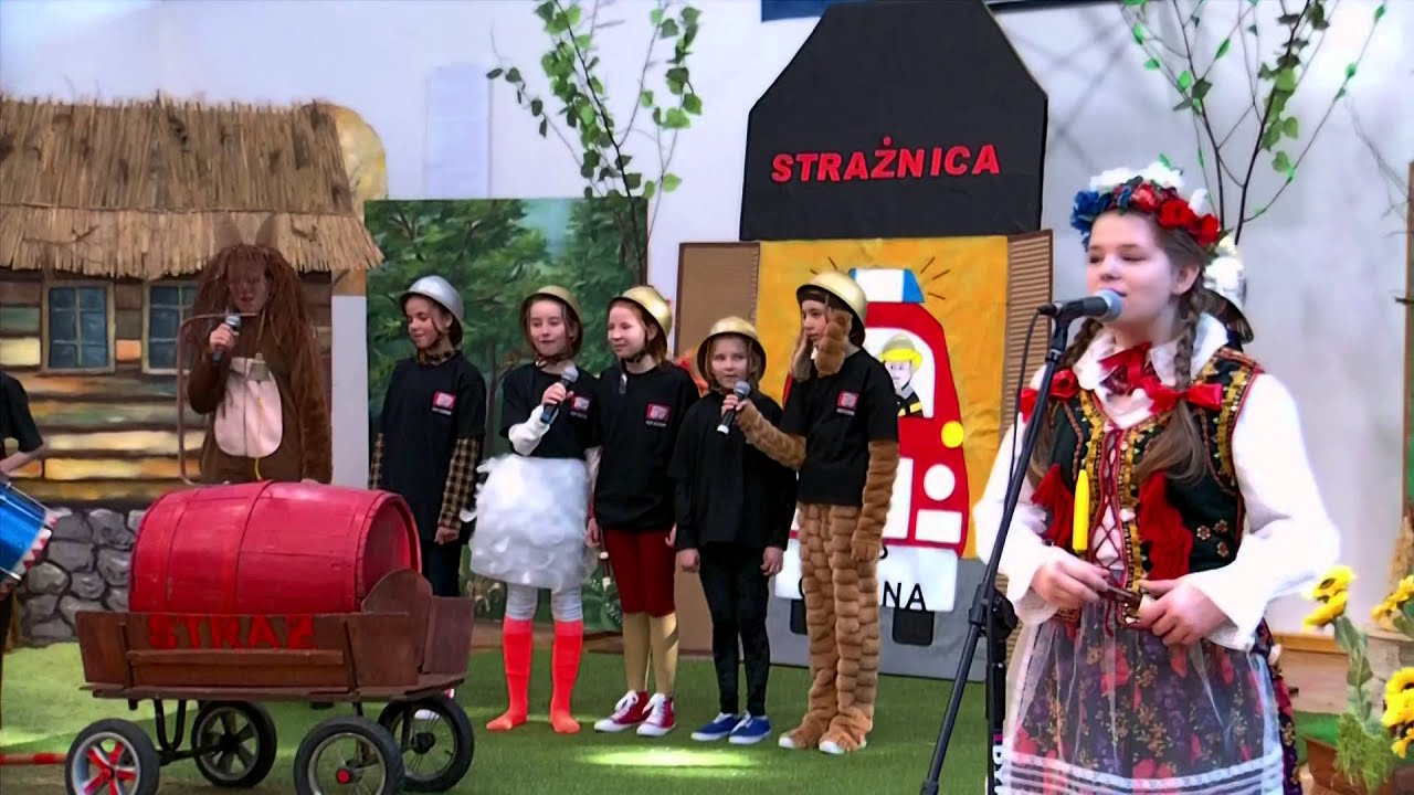przedstawienie ''O Maciusiu,który marzy by w pożarnej służyć straży O Maciusiu Który Marzy By W Pożarnej Służyć Straży