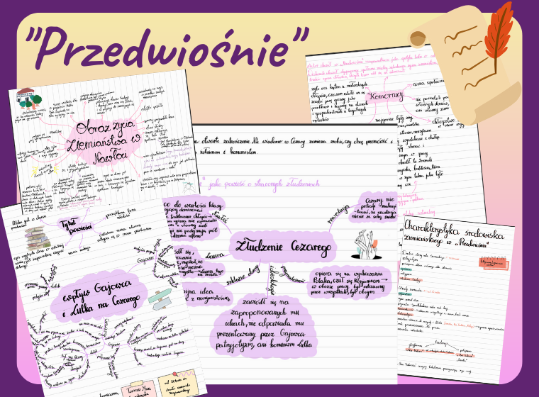 "Przedwiośnie" - notatka • Złoty nauczyciel Notatki Z Lektur Klasa 8 Pdf
