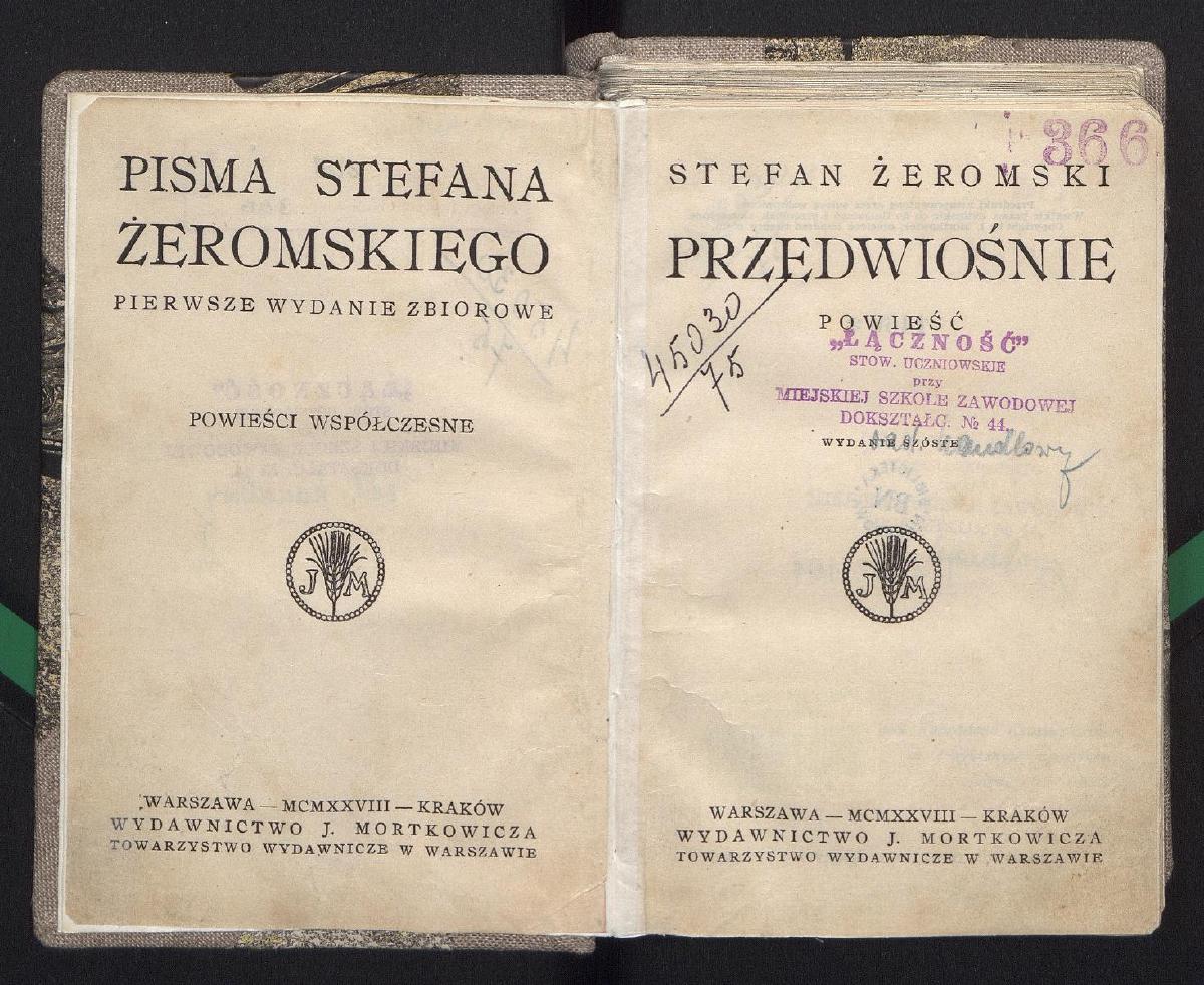 Dlaczego Przedwiosnie To Powiesc Polityczna