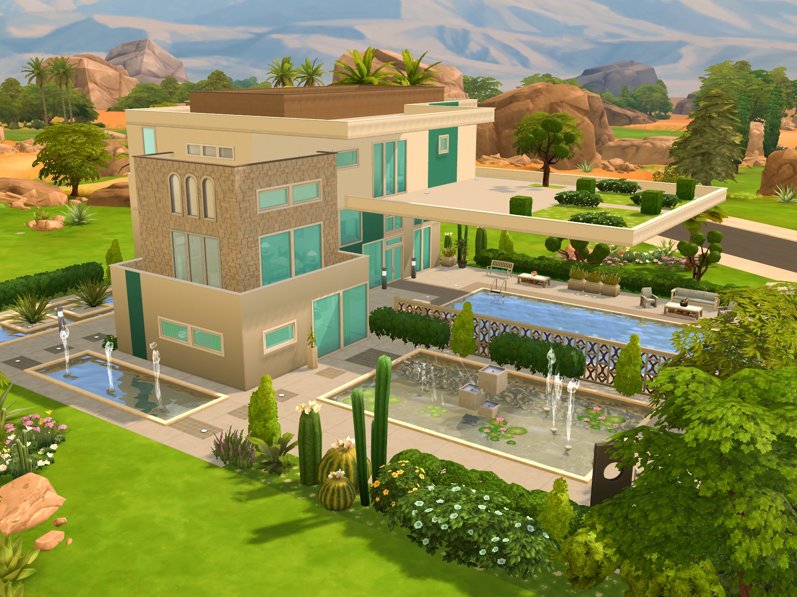 Przegląd Galerii - Wakacyjne domy w The Sims 4 - DOTsim Najpiękniejsze Domy W The Sims 4