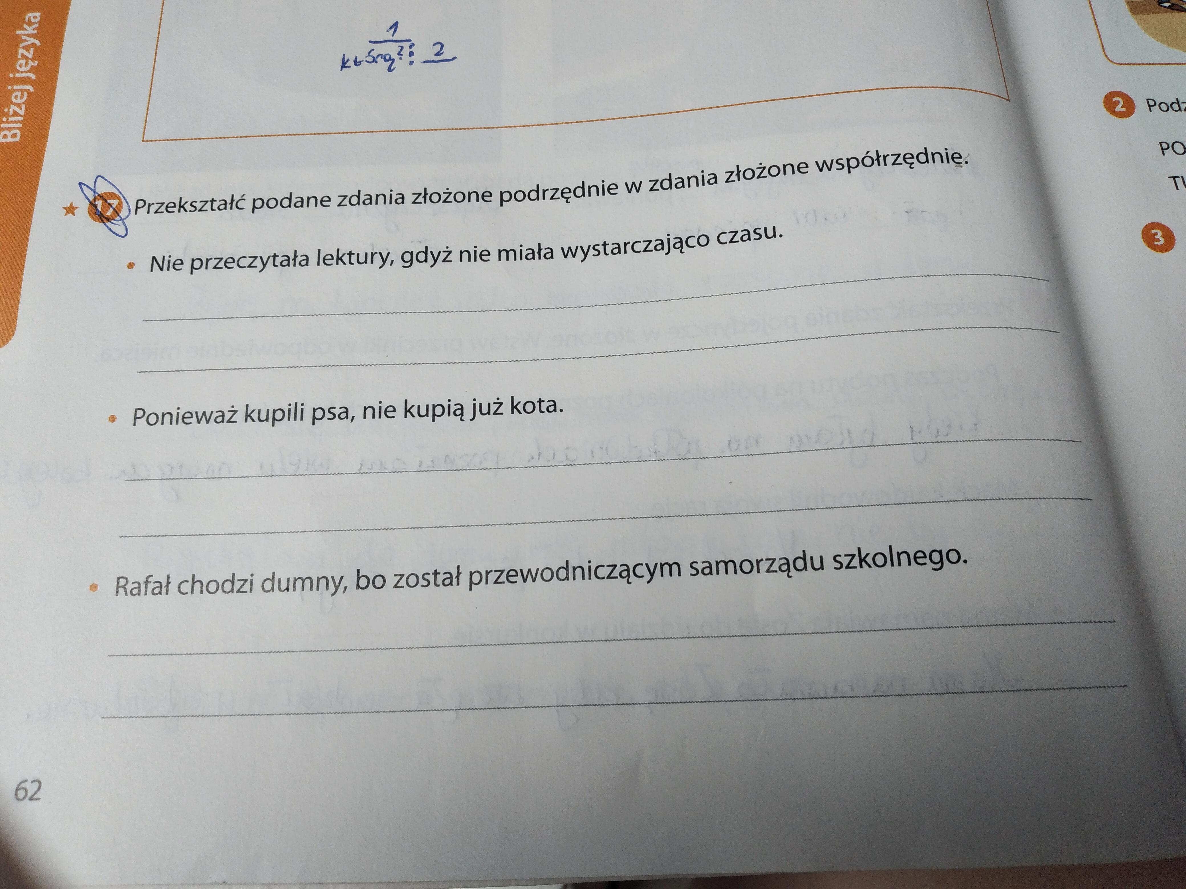 Przeksztalc Podane Zdania Zachowujac Ich Sens - Margaret Wiegel Przeksztalc Zdania Wedlug Wzoru Jaki Kupilbys Jej Prezent