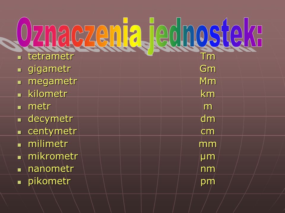 Przeliczanie Jednostek Miary Klasa 4