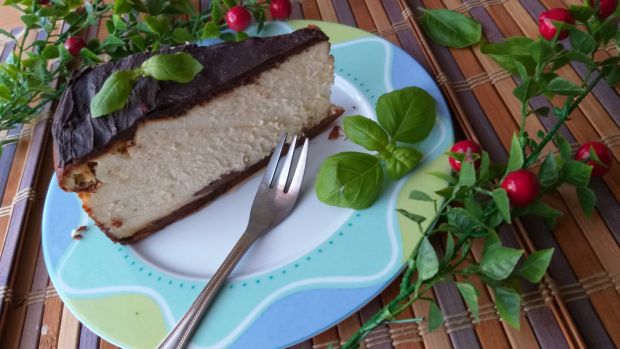 Przepis - Sernik na spodzie z delicji przepis - Gotujmy.pl Sernik Na Spodzie Z Delicji