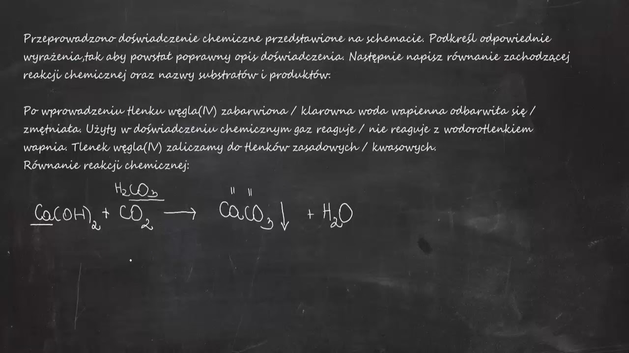 Przeprowadzono doświadczenie chemiczne przedstawione na schemacie Przypomnij Sobie Odpowiednie Wiadomości Z Lekcji Chemii A Następnie Odpowiedz