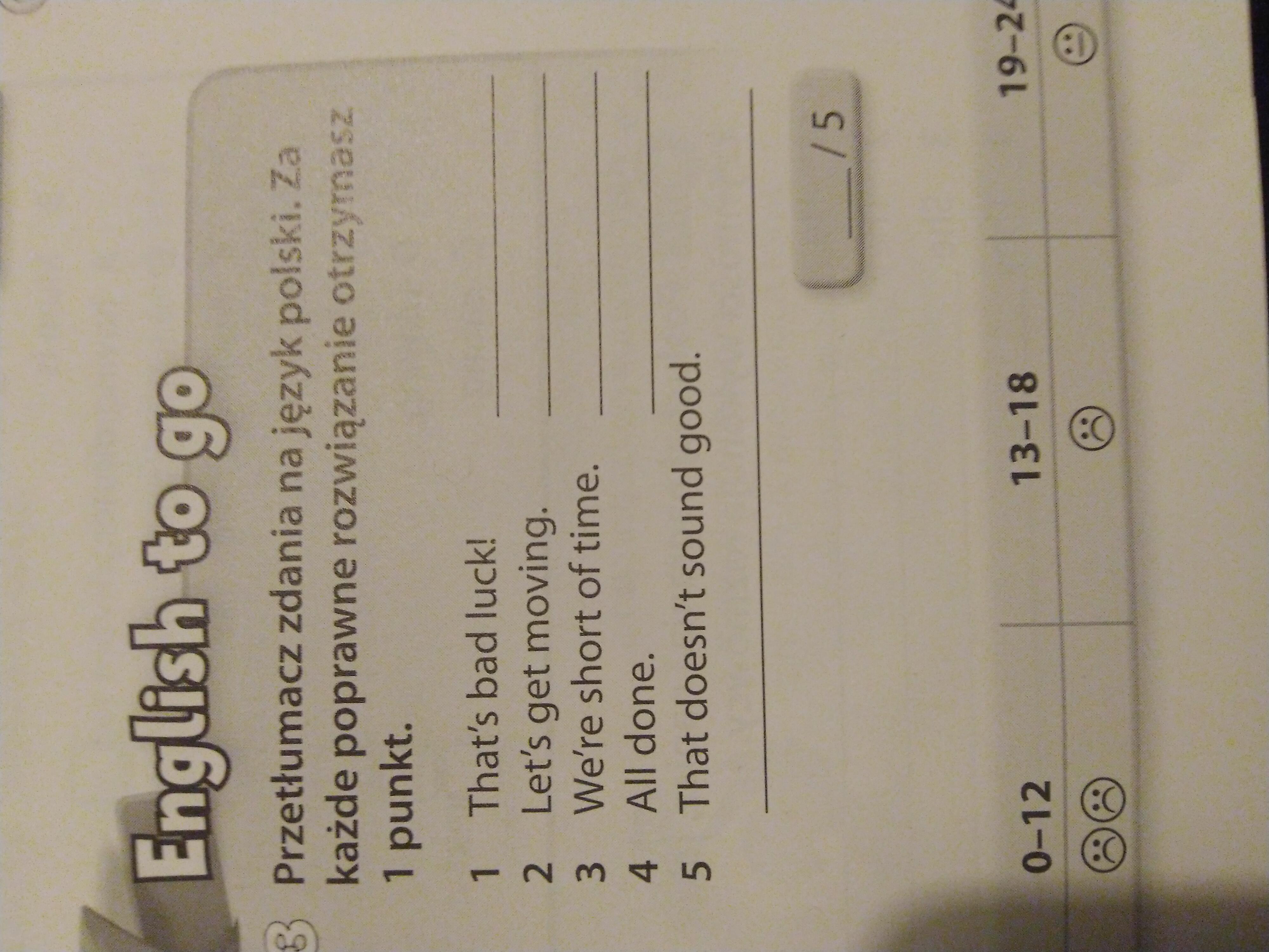 Przetłumacz zdania na język polski - Brainly.pl Przetłumacz Zdania Na Język Polski Z Angielskiego