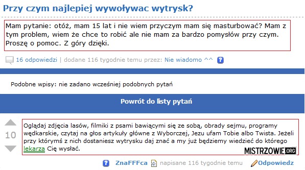 Od Ilu Lat Mozna Sie Masturbowac