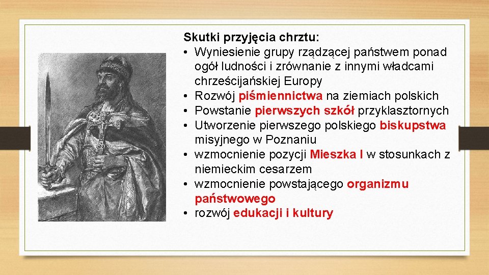 Przyczyny I Skutki Przyjęcia Chrztu Polski - STELLIANA NISTOR Przyczyny Przyjecia Chrztu Przez Mieszka 1