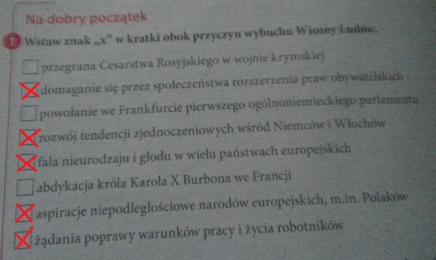 Przyczyny I Skutki Wiosny Ludw - question Wiosna Ludów Przyczyny I Skutki