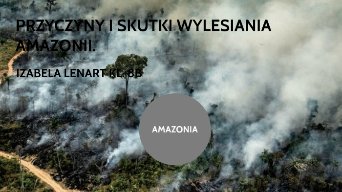 Przyczyny i skutki wylesiania Amazonii. by Izabela Lenart on Prezi Podaj Trzy Skutki Wylesiania Amazonii