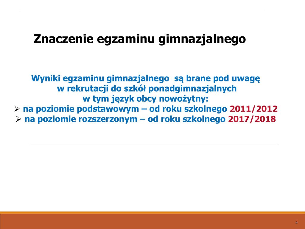 Przygotowanie do egzaminu gimnazjalnego w 2018 roku - ppt pobierz Ile Czasu Do Egzaminu Gimnazjalnego