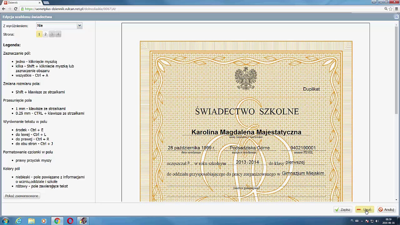 Przygotowywanie danych i drukowanie świadectw - YouTube Rozporządzenie W Sprawie Wyceny Nieruchomości 2014