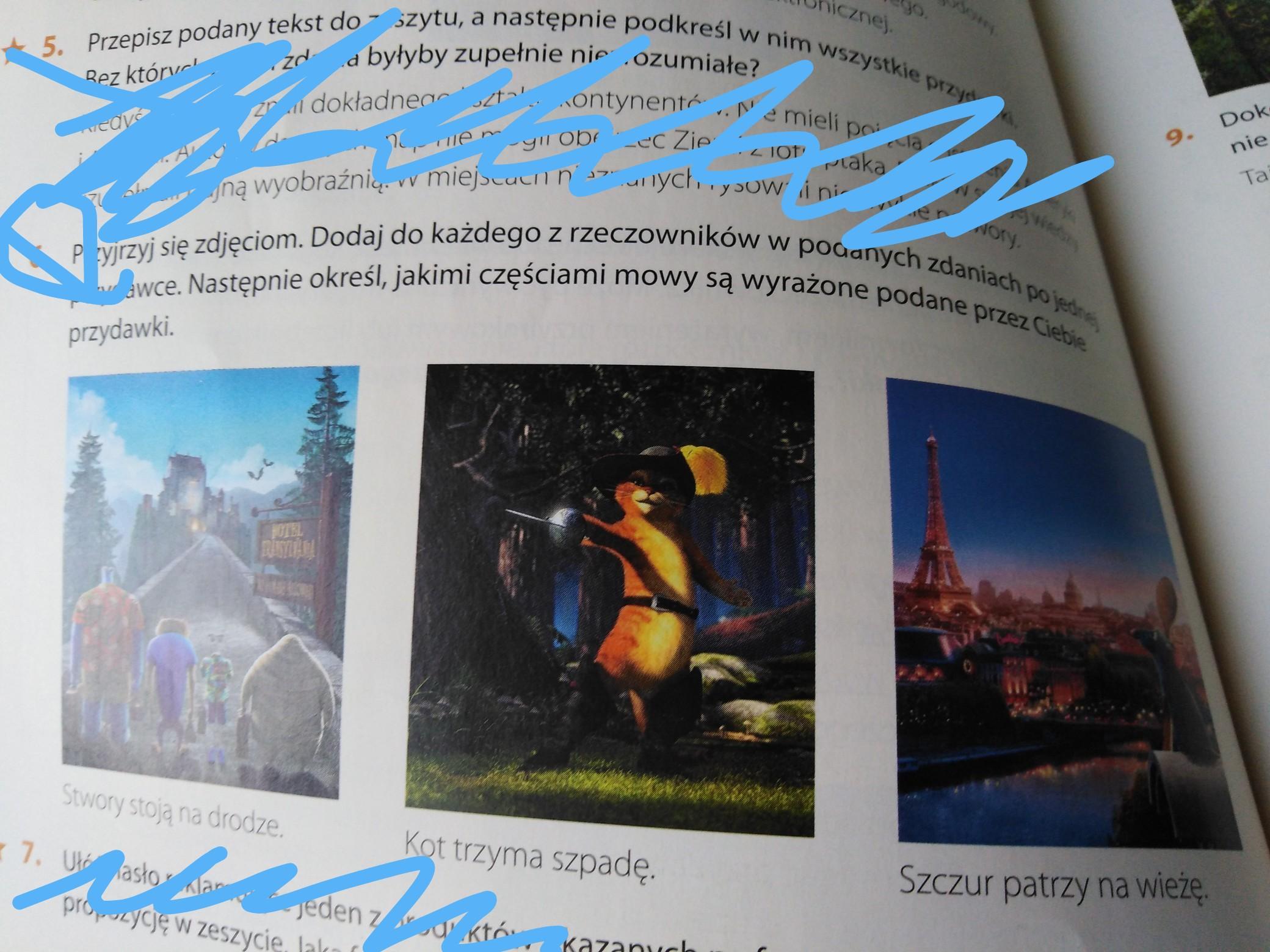Przyjrzyj Sie Zdjeciom A Nastepnie Na Ich Podstawie Napisz