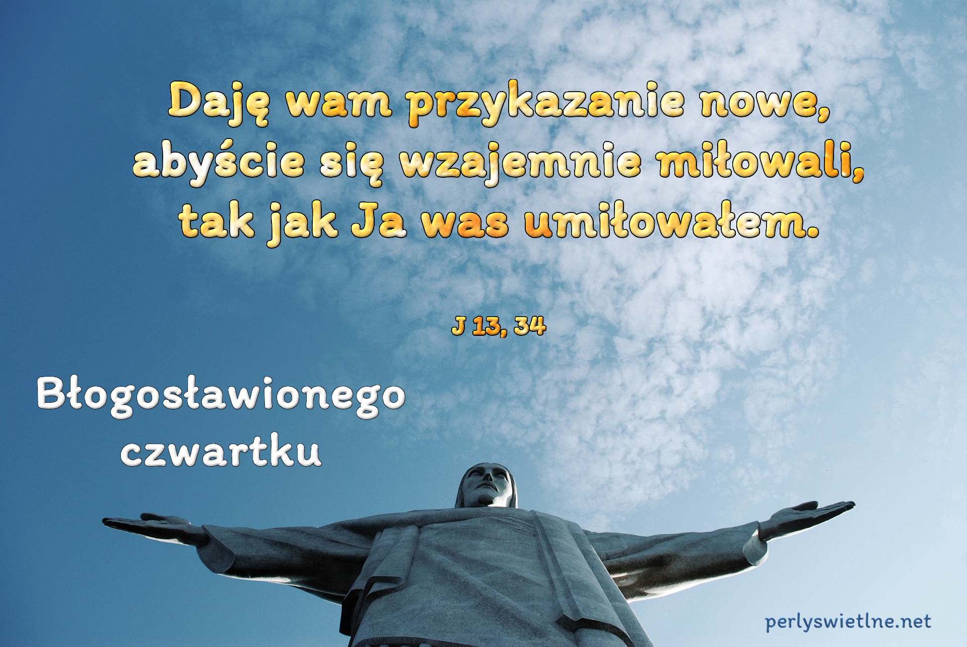 Przykazanie Nowe Daje Wam Nuty