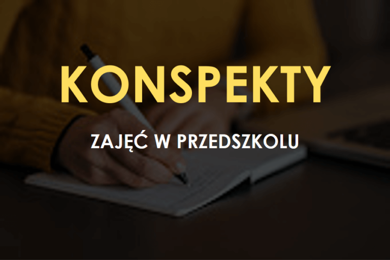 Konspekt Zajęć W Przedszkolu Specjalnym