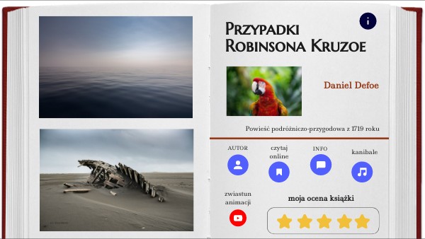 Sprawdzian Z Lektury Przypadki Robinsona Kruzoe