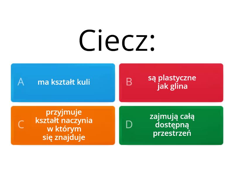 Przyroda klasa 4 - POGODA - Test Test Przyroda Klasa 4 Dzial 7