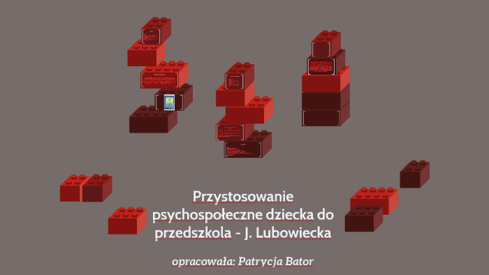 Lubowiecka J Przystosowanie Psychospołeczne Dziecka Do Przedszkola Pdf
