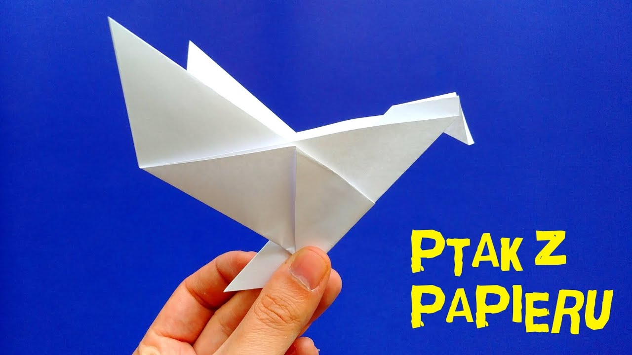 Jak Zrobic Dzib Ptaka Z Papieru