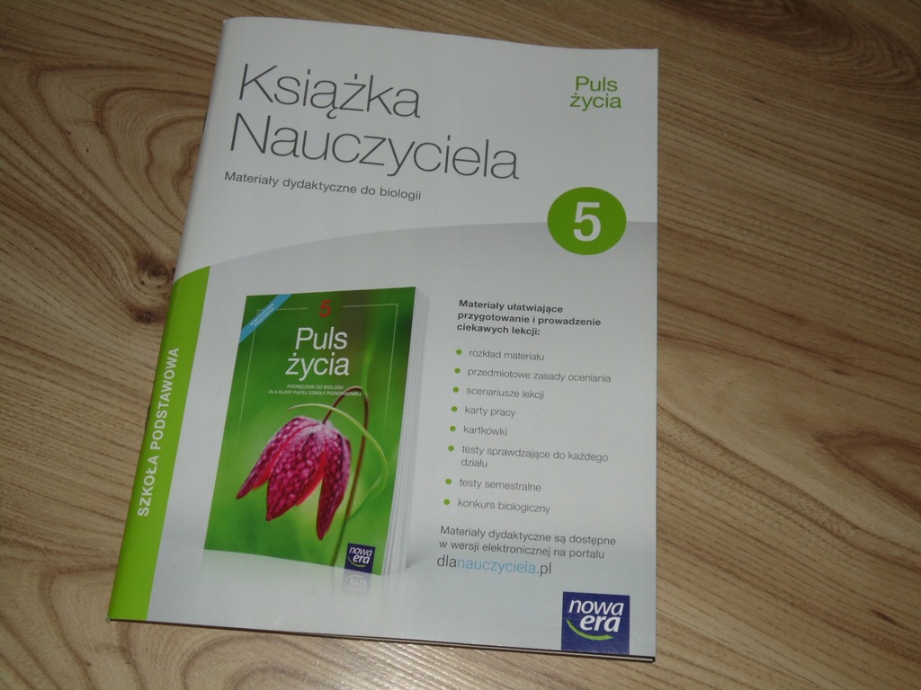 Puls życia 5 biologia Podręcznik nauczyciela. - 9903223341 Biologia Puls Zycia Klasa 5 Testy