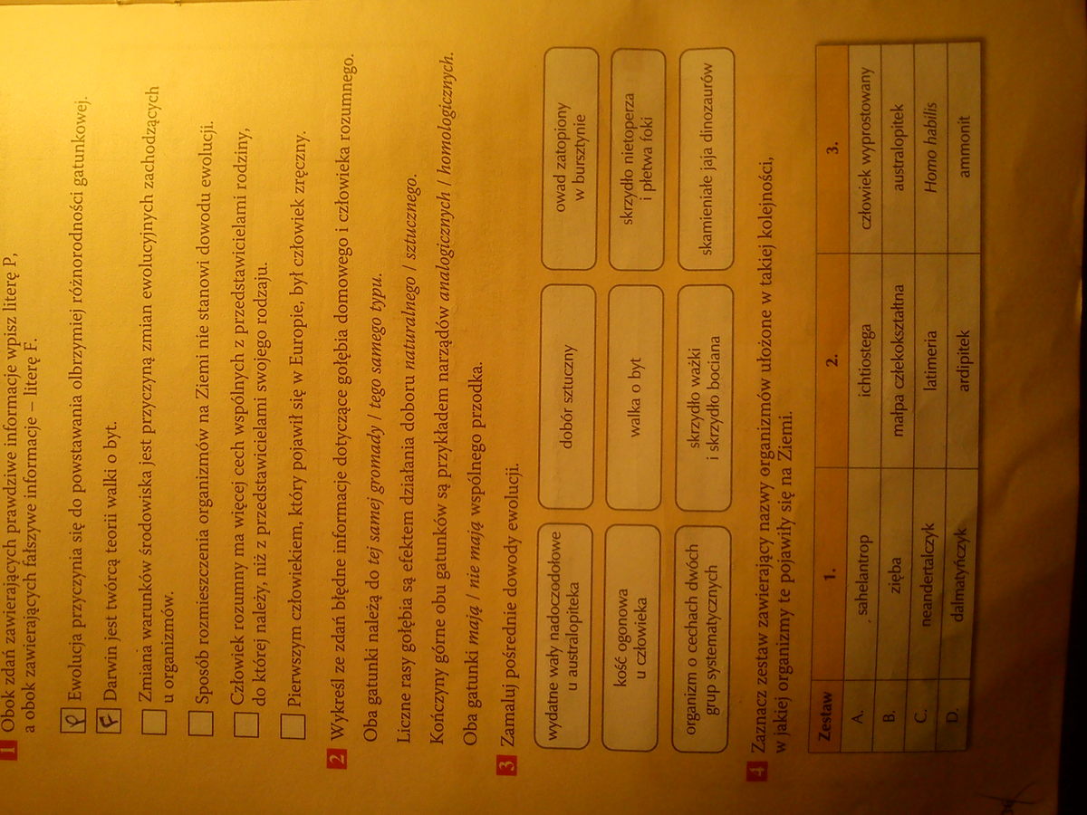 PULS ZYCIA -ewolucja życia nowa era zgodne z nowa podstawa programowa Ewolucja Zycia Sprawdzian Klasa 8 Nowa Era Pdf Odpowiedzi
