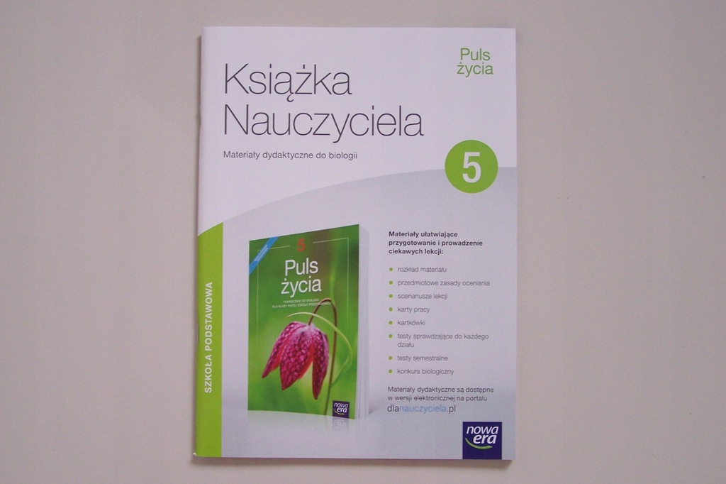 PULS ŻYCIA KL 5 KSIĄŻKA NAUCZYCIELA TESTY 2018 - 7558547248 - oficjalne Puls Zycia Klasa 5 Testy