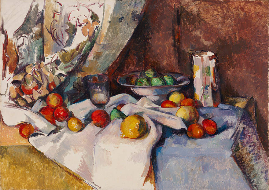 Puzzle Martwa natura z jabłkami, Paul Cezanne 1000 elementów | Sklep Cezanne Martwa Natura Z Jabłkami I Pomarańczami