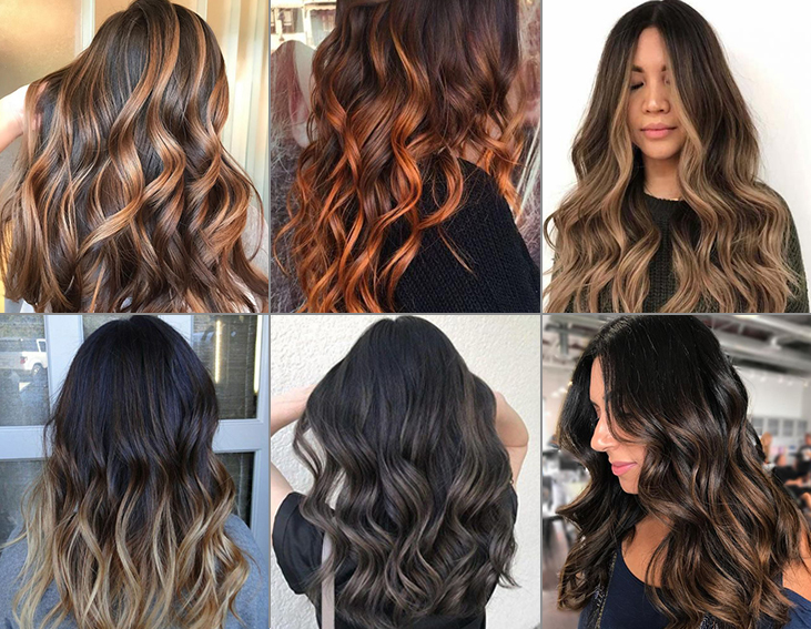 Qué mechas hacerse en un pelo oscuro | - Me viene al pelo Mechas Claras En Pelo Oscuro