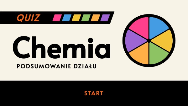 Quiz Chemia 8 klasa Sole Chemia Klasa 8 Sole Quiz