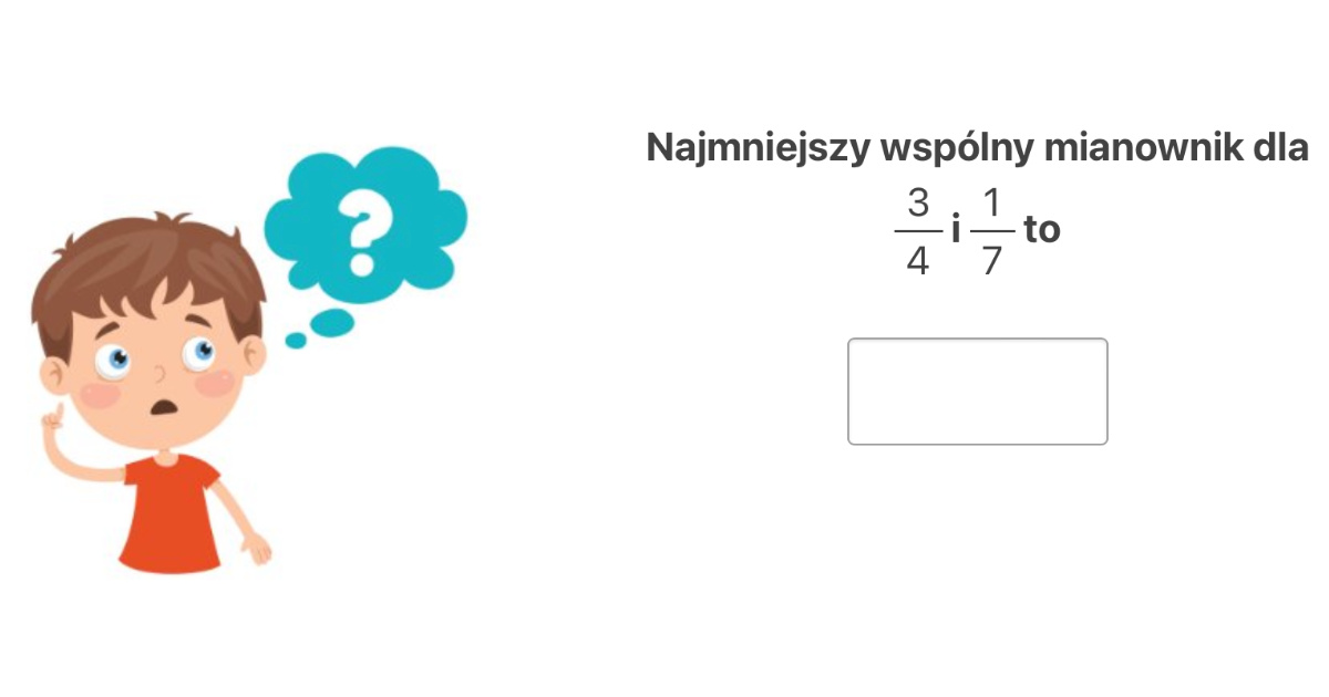Uzupelnij Mianowniki 3 5 Wsplny Mianownik