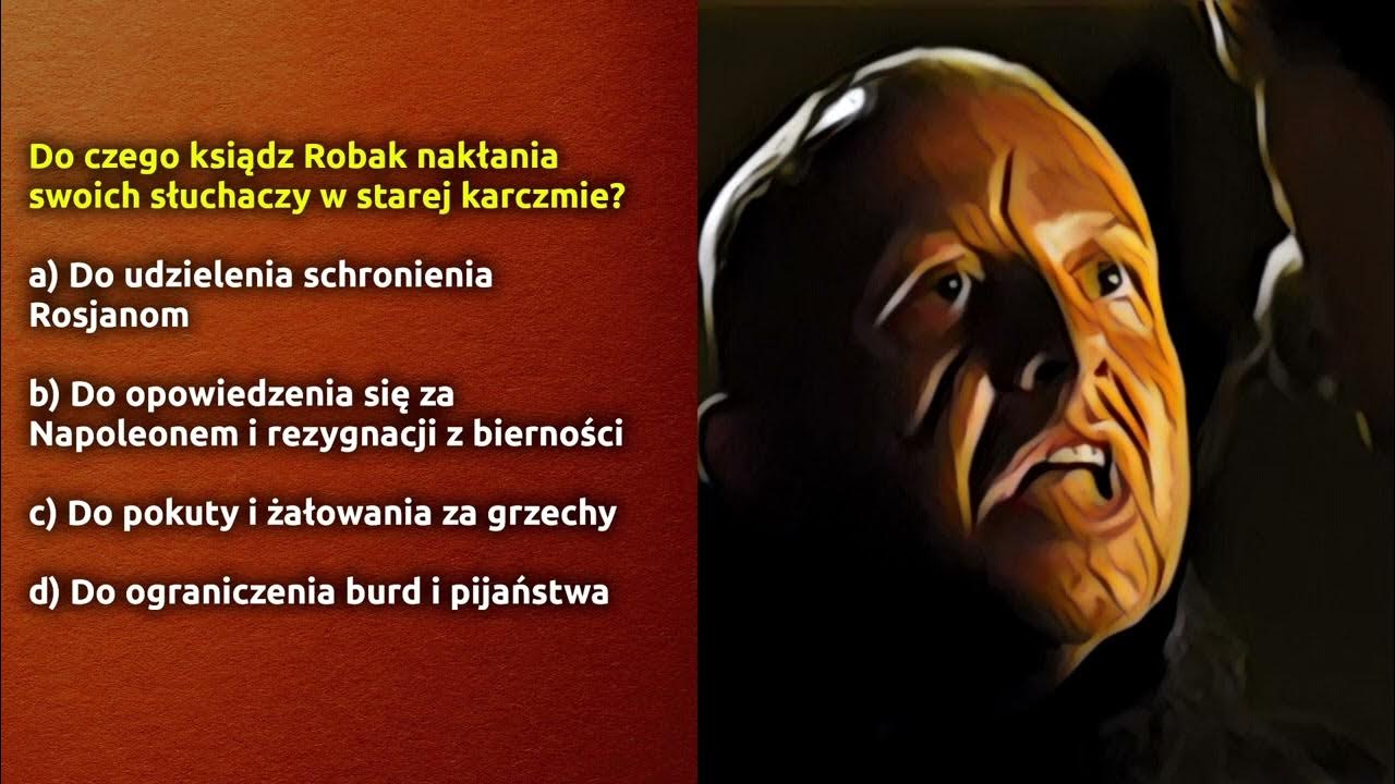 Ksiadz Robak Czym Czestuje Do Czego Namawia Zgromadzonych