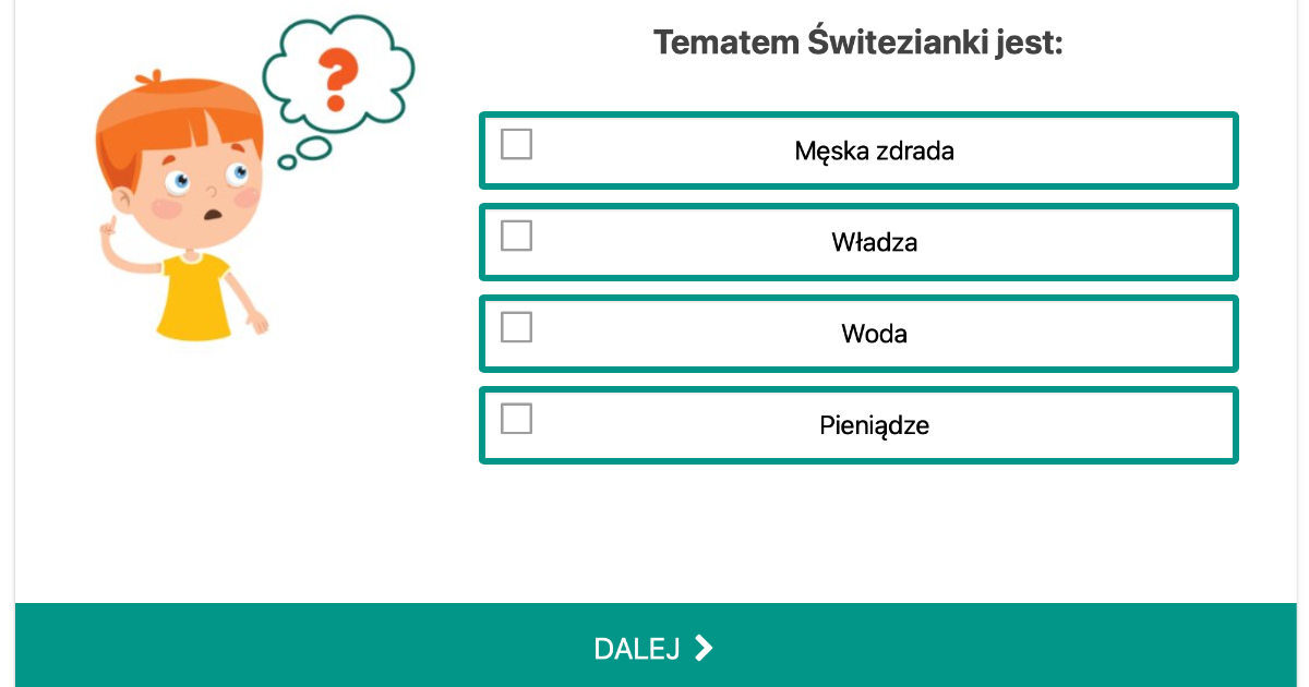 Test Z Lektury I Nie Było Już Nikogo