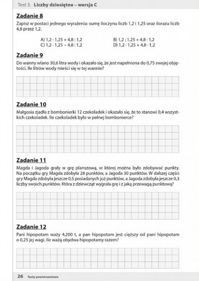 Quiz Z Matematyki Klasa 4 - Margaret Wiegel Quiz Z Matematyki Klasa 4