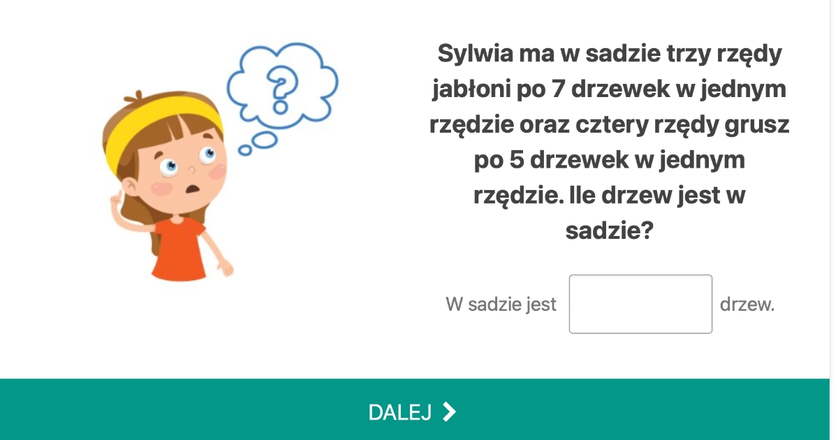 Quiz: Zadania tekstowe: Kolejność wykonywania działań dla klas 5, 6 Kolejnosc Wykonywania Dzialan Klasa 5 Zadania Pdf