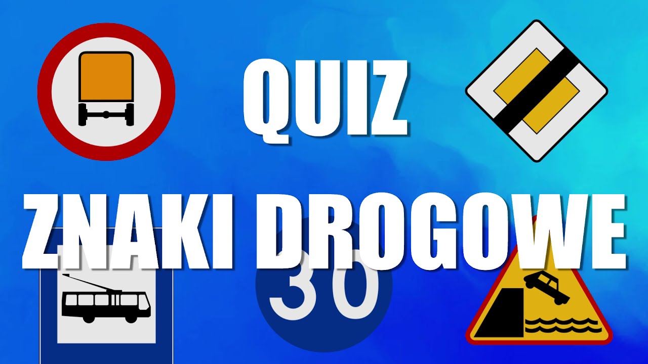 Quiz Znaki Drogowe Karta Rowerowa