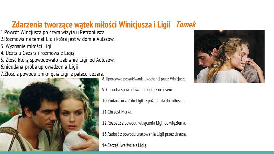 Quo Vadis Miłość Winicjusza I Ligii
