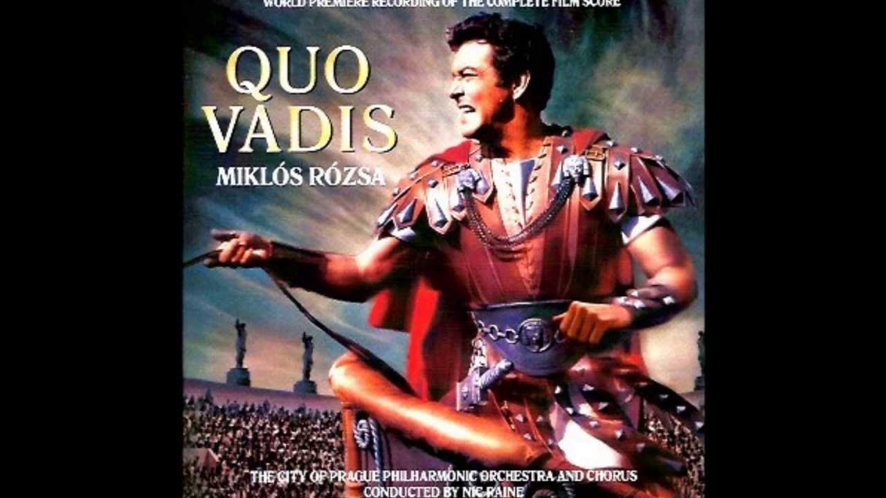 Quo Vadis Original Film Score- 13 Escape , Petronius and Eunice , Chilo Jaka Była Historia Związku Petroniusza I Eunice