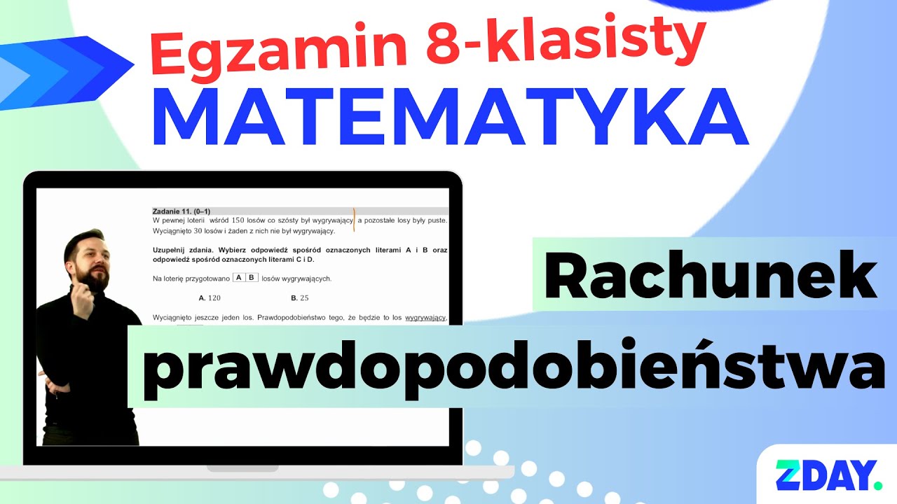 Rachunek prawdopodobieństwa | Egzamin 8-klasisty matematyka - YouTube Test 8 Klasisty Matematyka Pdf