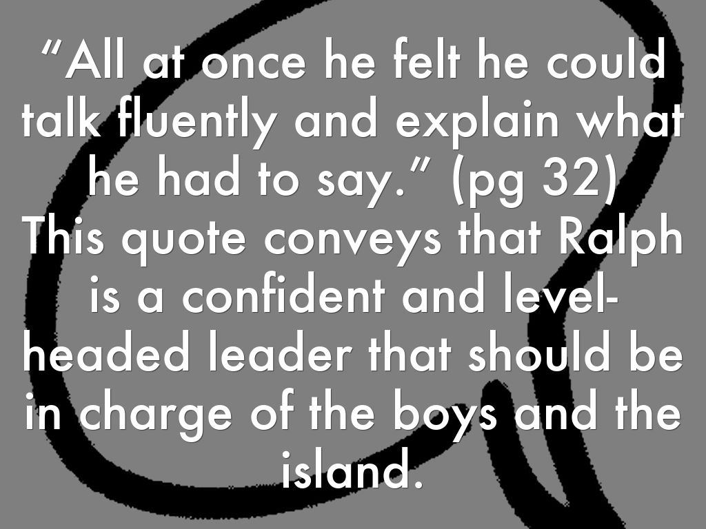 Ralph Quotes Lord Of The Flies